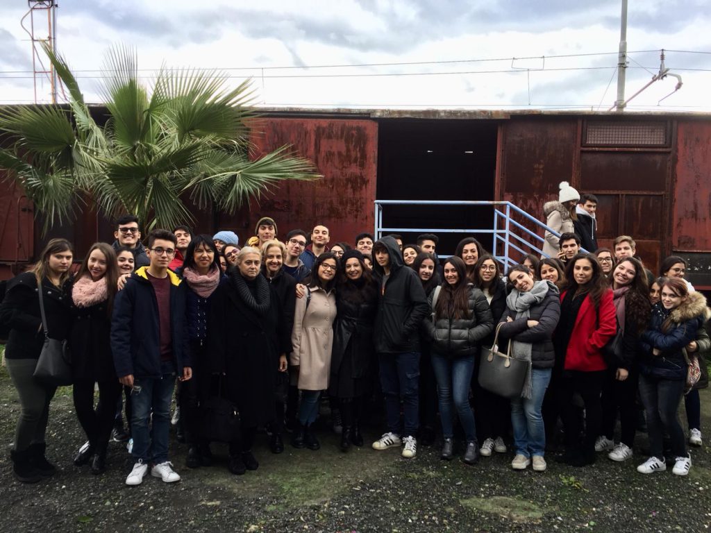 Gli studenti del prestigioso Liceo “Maurolico” di Messina al Parco Letterario Quasimodo