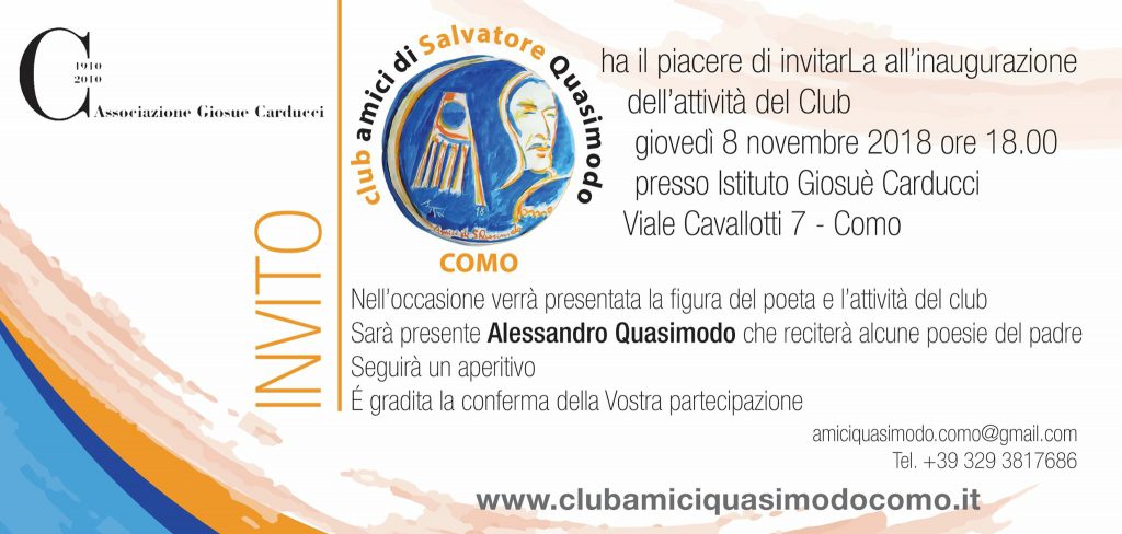 Club Amici di Quasimodo a COMO