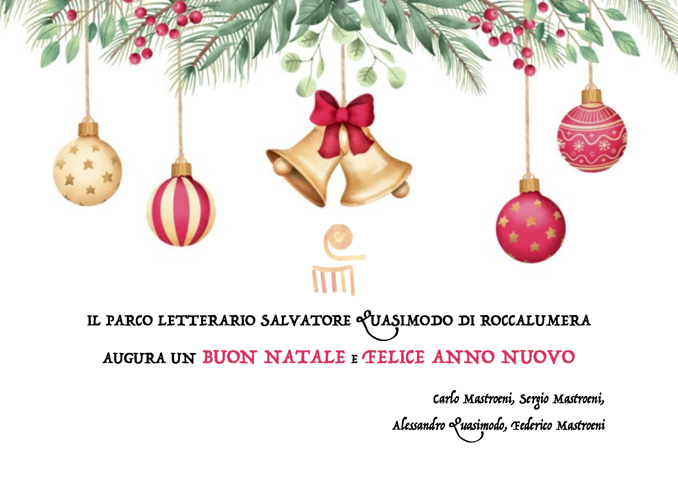 Poesia Di Natale Salvatore Quasimodo.Auguri Di Natale Parco Letterario Salvatore Quasimodo Roccalumera Sicilia Italia