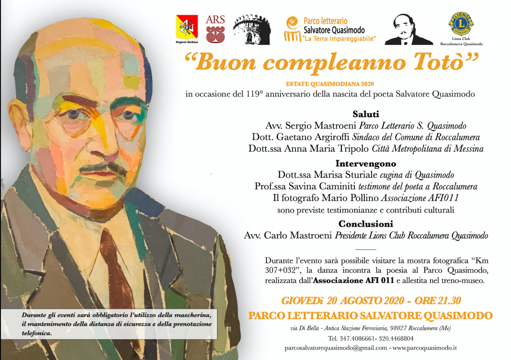 Buon Compleanno Totò – ore 21.30, 20 Agosto 2020