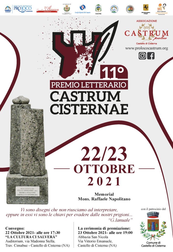 Il Parco Quasimodo invitato al  Premio letterario “Castrum Cisternae”