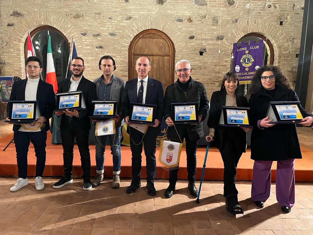 Lions Club Roccalumera Quasimodo – Consegnati i Premi “Eccellenze Joniche ” – prima edizione